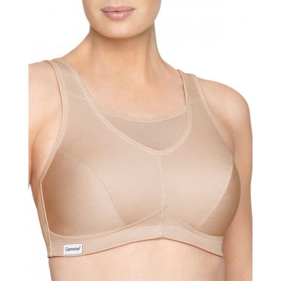 Glamorise No-Bounce Camisole Sports Bra Size 44F - Picture 1 of 15